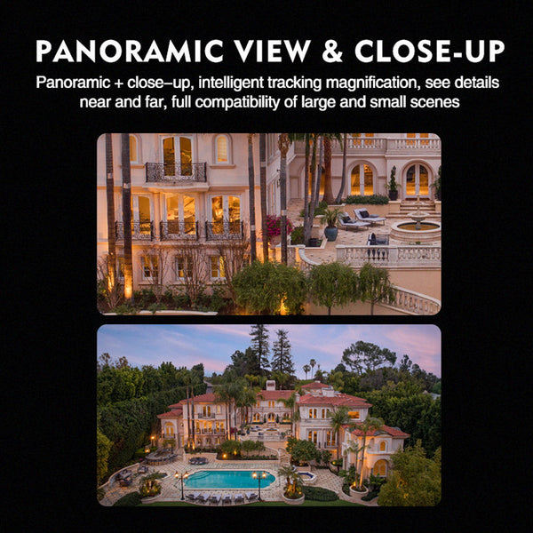 CG-Q821A WIFI-4MP carecamPro APP Dual gun-ball linkage Camer