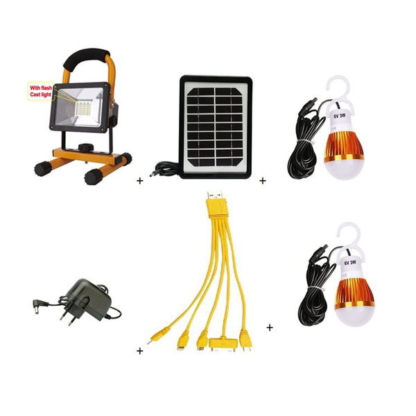 AT-8890 Solar High-Power Lamp Solar Lighting System - Edragonmall.com