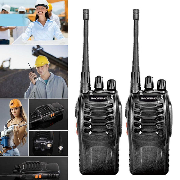 Baofeng 5W BF-888S 2 Pcs Walkie Talkies Dual-frequency 2-4 KM