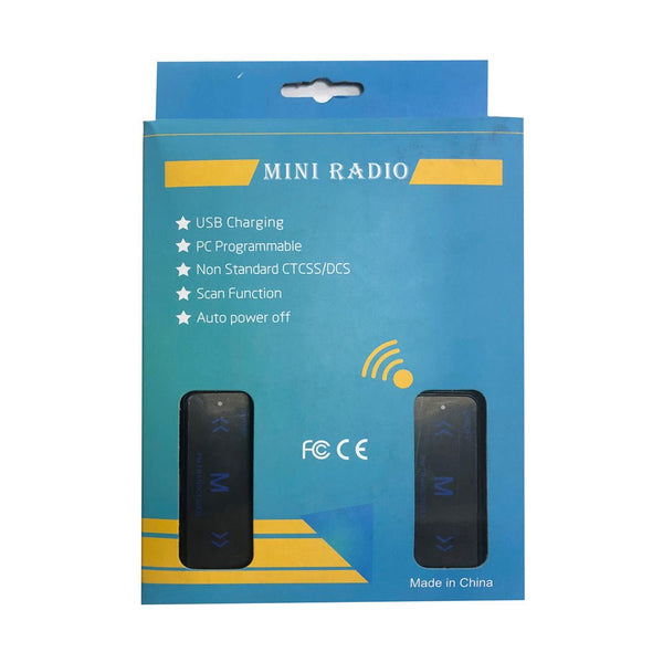 CRONY 0.5W VV-108 2PCS Handfree Walkie Talkie Mini Walkie Talkie Small Size Two Way Radio for Restaurant and Kids 800-900M