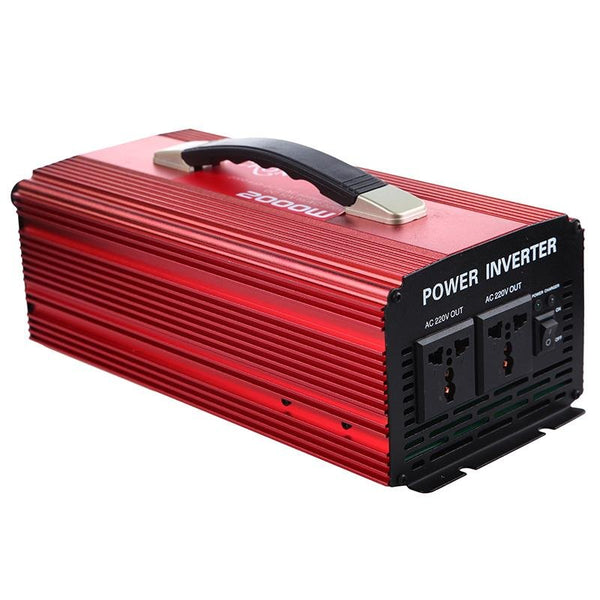 Crony 2000W Car Power Inverter DC12V to AC 220V Inverter Modified Sine Wave USB Adapter Charger Converter - Edragonmall.com