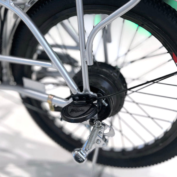 CRONY 22 Inch Ilan Princess Electric Car 350w 48v mid drive city electric bike removable lithium battery bicycle - Edragonmall.com