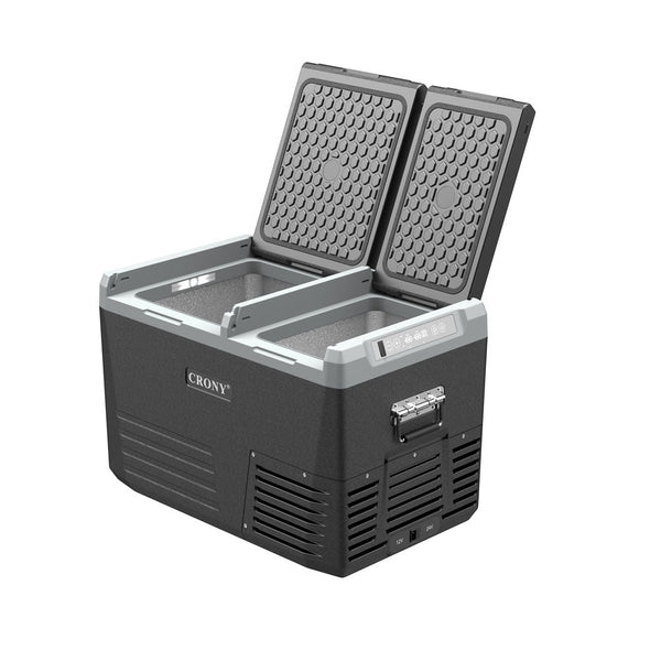 CRONY 45L GL45 Double door double temperature system Car Refrigerator without battery - Edragonmall.com
