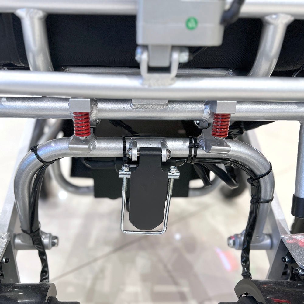 6019 Electric wheelchair High back with flatlay Electric Wheelchair for Adults, All Terrain Lightweight Foldable Wheelchairs