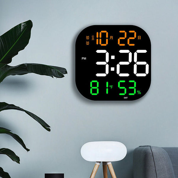 CRONY 6632 Living room countdown timer gym wall clock led acrylic decoration creative large electronic clock wall hanging - Edragonmall.com