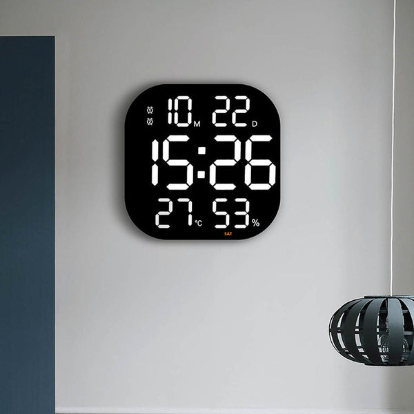 CRONY 6632 Living room countdown timer gym wall clock led acrylic decoration creative large electronic clock wall hanging - Edragonmall.com