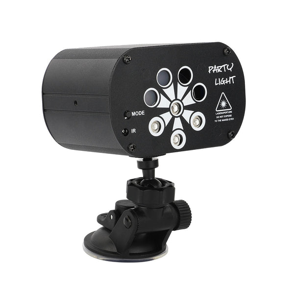 CRONY 8 holes red/green laser with RGB +UV LED light LED Stage Effect Lighting with Remote Controller