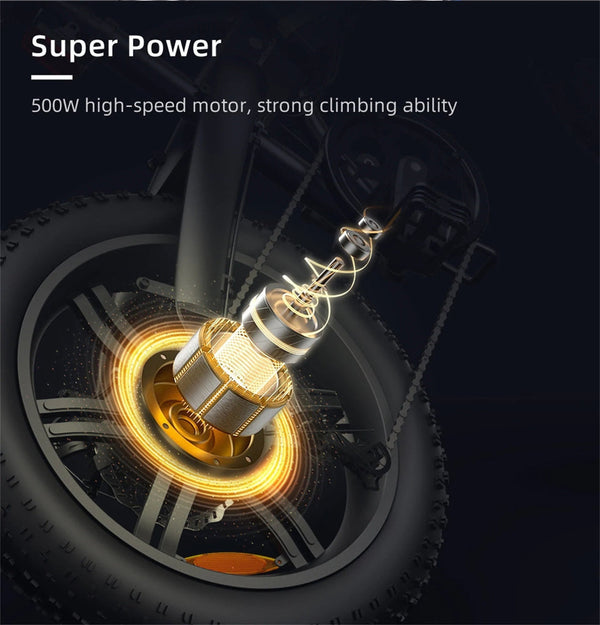 A20F Endurance ADO Bike Electric bicycles ADO E-bike Electric Folding Bicycle Electric range 70km