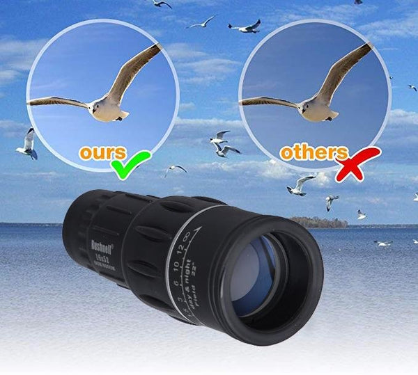Crony B 16*52 Binoculars 16x52 Binoculars Telescope Outdoor Lightweight Night Vision for Hunting Travelling Camping Surveillance - Edragonmall.com