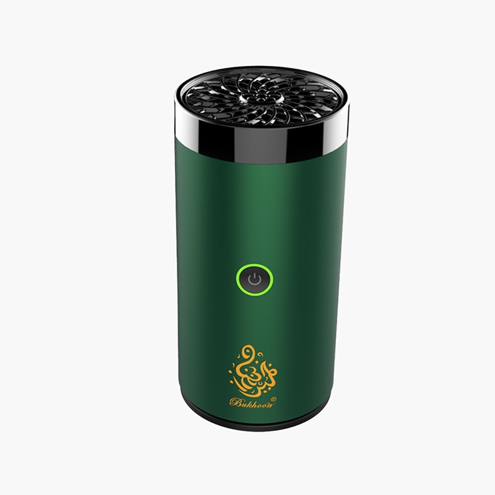 Crony B50 Car Bukhoor USB Type-C Power Bakhoor Rechargeable | Dark green - Edragonmall.com