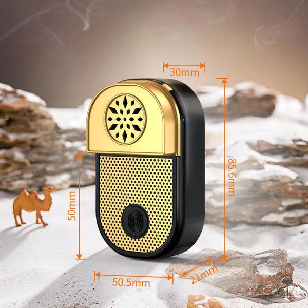 CRONY BK-28 Bukhoor Mini Car Incense Bakhoor Burner Rechargeable - Edragonmall.com