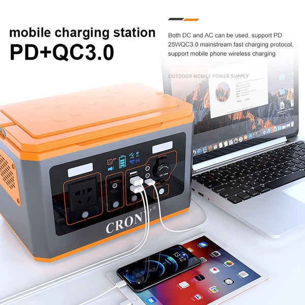 CRONY BS800 Portable Power Station portable router battery backup mini dc ups 24V 3A for outdoor activities with DC 5V/3A usb - Edragonmall.com