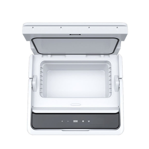 CRONY Car Refrigerator 10L Cold and Hot C10/DC/AC car cooler portable compressor small refrigerator - Edragonmall.com