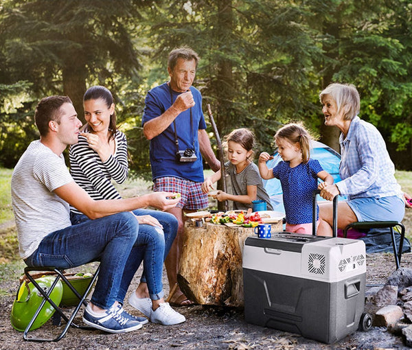 CRONY Car Refrigerator 30L CX30 ECX30 With Lithium Battary car Cooler Camping Fridge Freezer