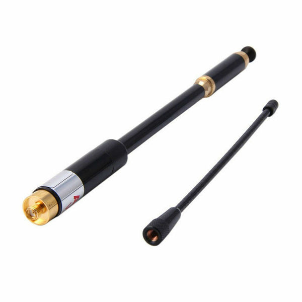 CRONY CN-800(UV)Antenna PRYME AL-800 HighGain Dual Band Extendable Antenna SMA-Female for TWO WAY RADIO