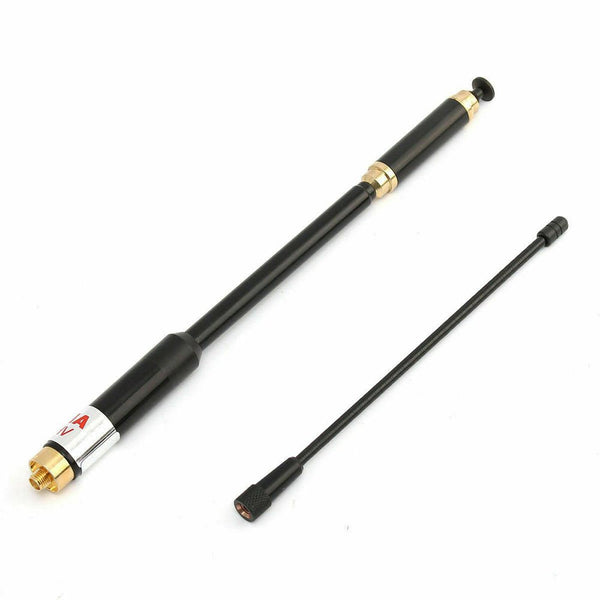 CRONY CN-800(UV)Antenna PRYME AL-800 HighGain Dual Band Extendable Antenna SMA-Female for TWO WAY RADIO