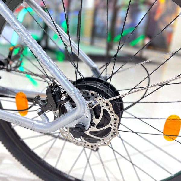 DECE300 LITE Endurance Max 80KM ADO Bike Electric bicycle ADO D30C 27.5″ silver