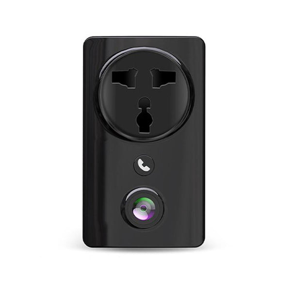 CRONY EC59 180 Degree Panoramic WIFI CCTV Home Security Camera 1080P USB Wall Socket Charger Adapter Camera with IR/White Leds - Edragonmall.com
