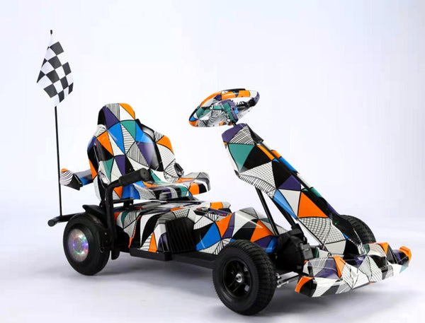 CRONY Electric go-kart Children's Electric Kart Amusement Equipment Detachable Drift Kart Electric Scooter - Edragonmall.com