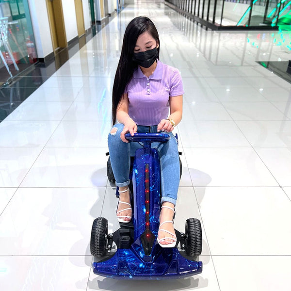 CRONY Electric go-kart Children's Electric Kart Amusement Equipment Detachable Drift Kart Electric Scooter - Edragonmall.com