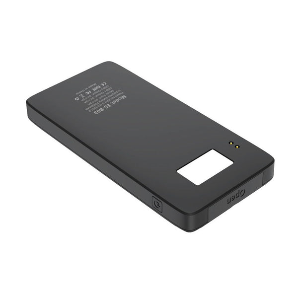 CRONY ES-B03 Fold the solar mobile power supply 18W Solar Charger with Digital Ammeter Waterproof Foldable USB Ports Solar Battery Charger - Edragonmall.com