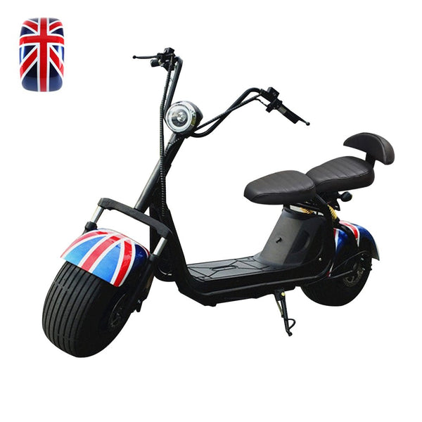 CRONY High speed Big Harley BT Speaker tyre Double Seat Electric motorcycle | National flag - Edragonmall.com