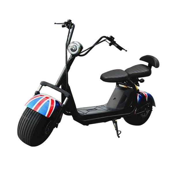 CRONY High speed Big Harley BT Speaker tyre Double Seat Electric motorcycle | National flag - Edragonmall.com