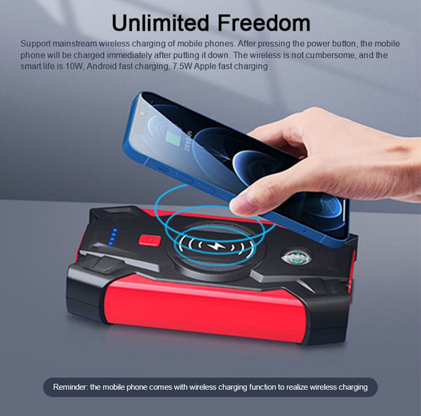 CRONY J13 Super Jumper Starter High Power Car Jump Starter Power Bank 12v Lithium Battery Car Jump Starter