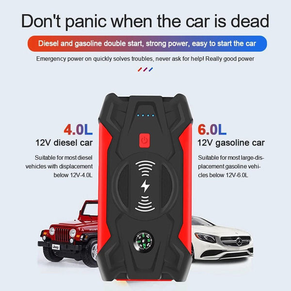 CRONY J13 Super Jumper Starter High Power Car Jump Starter Power Bank 12v Lithium Battery Car Jump Starter