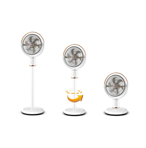 JY2219 Retractable floor fan Household floor electric fan air circulation vertical strong wind strong mute desktop