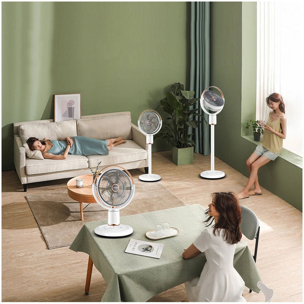 JY2219 Retractable floor fan Household floor electric fan air circulation vertical strong wind strong mute desktop