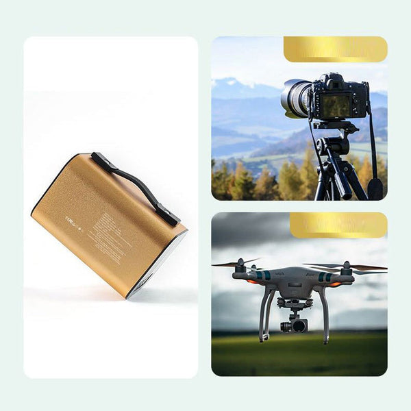 CRONY K33 Portable Power Station Outdoor 60000mAh high-power portable household emergency UPS energy storage backup battery - Edragonmall.com