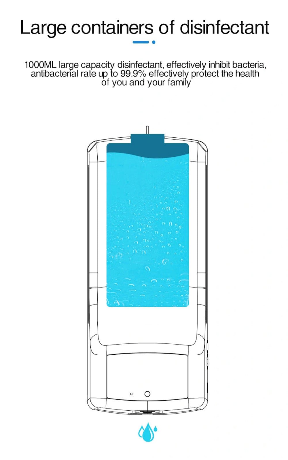 CRONY K9 Pro X Automatic Temperature Measurement&Disinfection Mach Intelligent Sensor Soap Dispenser with Thermometer Infrared Thermometer Dispenser - Edragonmall.com