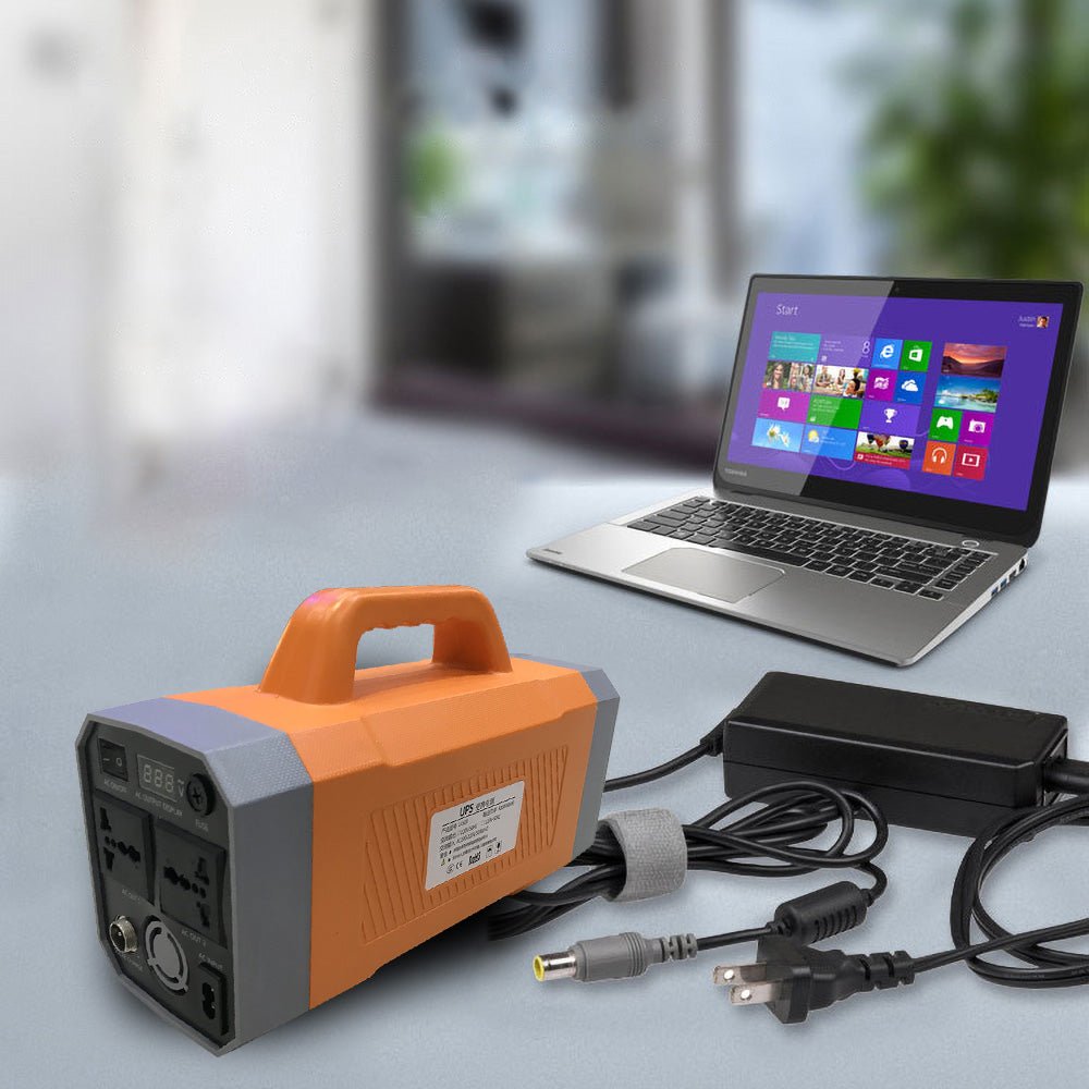 Crony Multi-function K300 Portable Power Station 100W With Jump Starter For Camping Battery | Orange