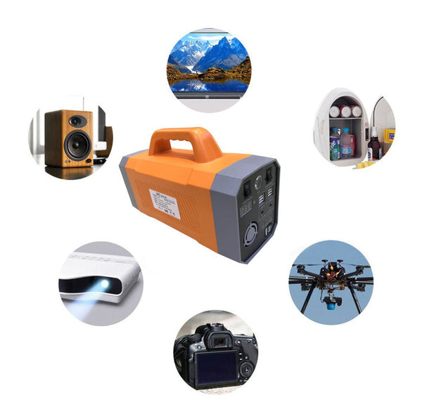 Crony Multi-function K300 Portable Power Station 100W With Jump Starter For Camping Battery | Orange