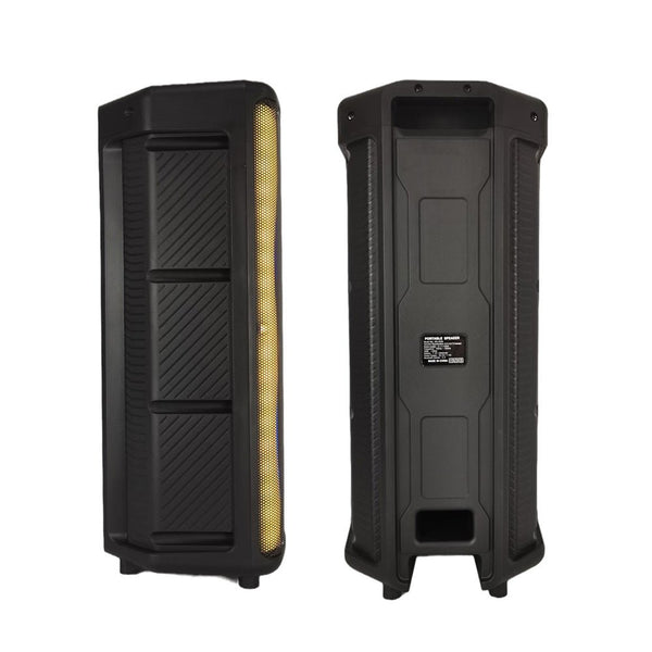 CRONY RX-6238 big power disco light loud speaker wireless with bass echo treble rechargeable battery karaoke speaker - Edragonmall.com