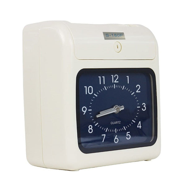 CRONY S-180P Attendance Machine Electronic Employee Starter Time Clock Punch Pak Recorder Attendance Time Card Machine - Edragonmall.com