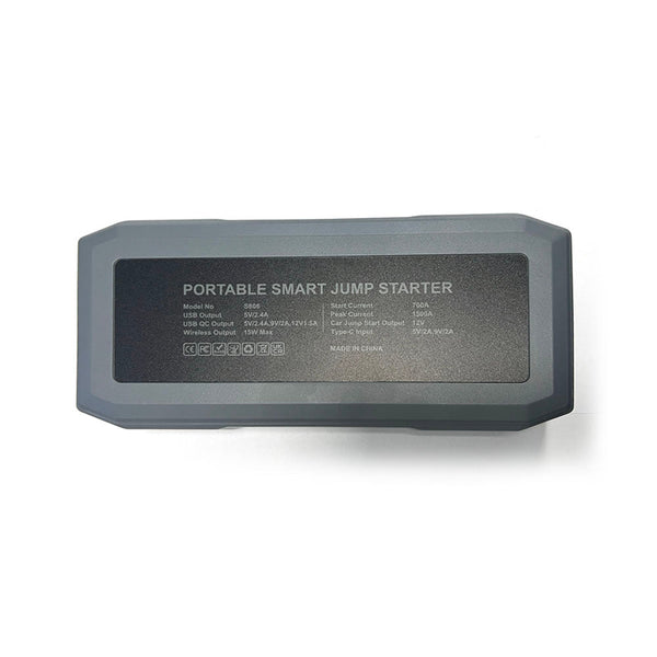 CRONY S606+Air Super Jumper Starter 12V Auto Car Battery Portable Jump Starter Power Station with wireless charging function - Edragonmall.com