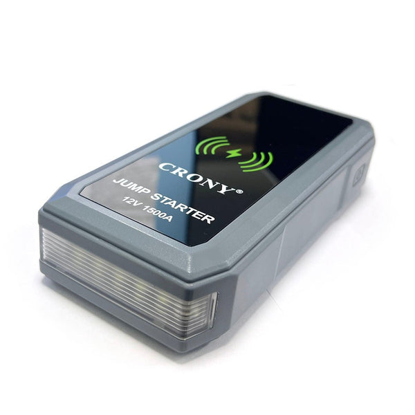 CRONY S606+Air Super Jumper Starter 12V Auto Car Battery Portable Jump Starter Power Station with wireless charging function - Edragonmall.com