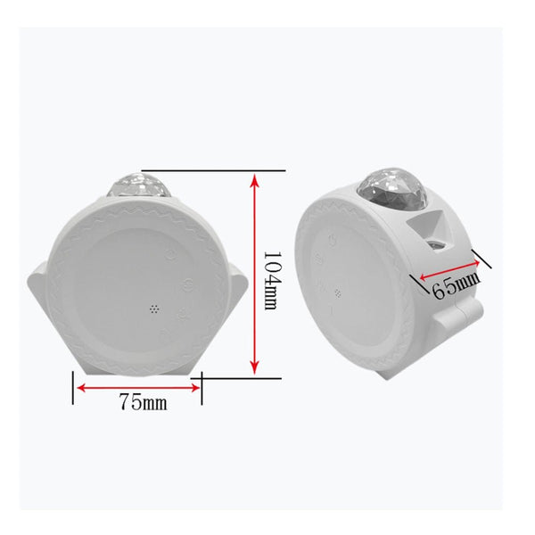 CRONY SC511-01 Touch mode 3-in-1 starry light 3 in 1 water pattern starry sky projector lamp graffiti smart atmosphere night light - Edragonmall.com
