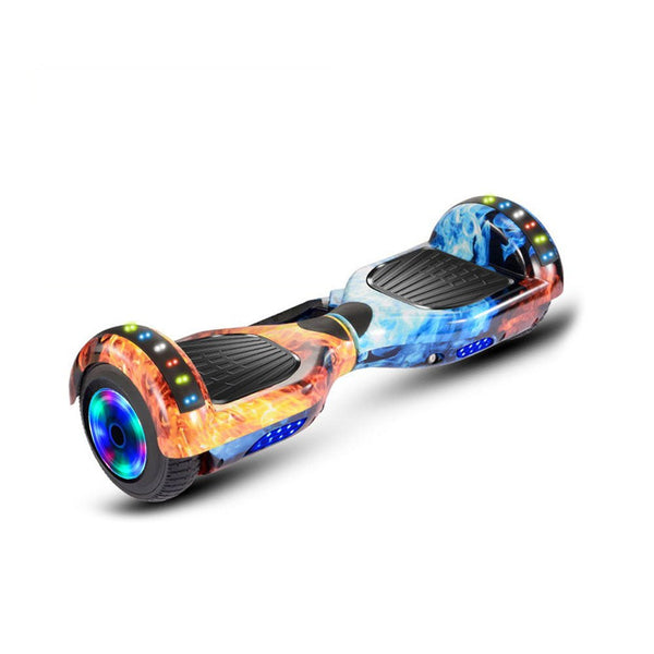CRONY speed car D1+BT+Light+Cartoon 6.5 inch 2 wheel smart balance hover board BLE connected 250W 12KM/H LED lights self balancing electric scooter