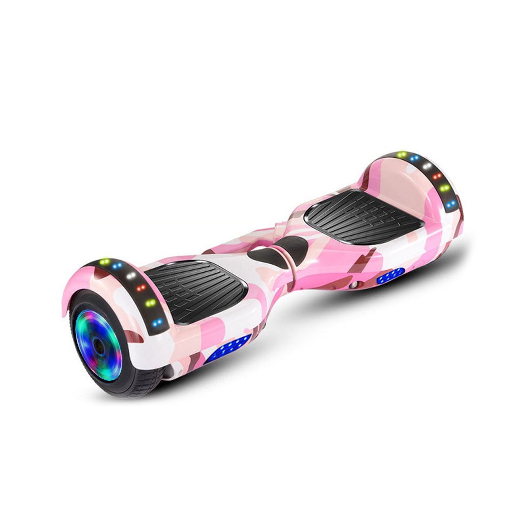 CRONY speed car D1+BT+Light+Cartoon 6.5 inch 2 wheel smart balance hover board BLE connected 250W 12KM/H LED lights self balancing electric scooter