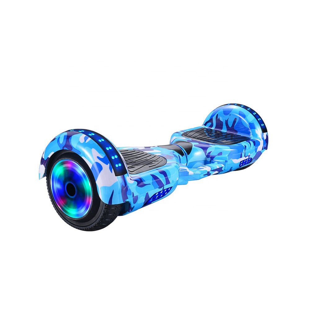 CRONY speed car D1+BT+Light+Cartoon 6.5 inch 2 wheel smart balance hover board BLE connected 250W 12KM/H LED lights self balancing electric scooter