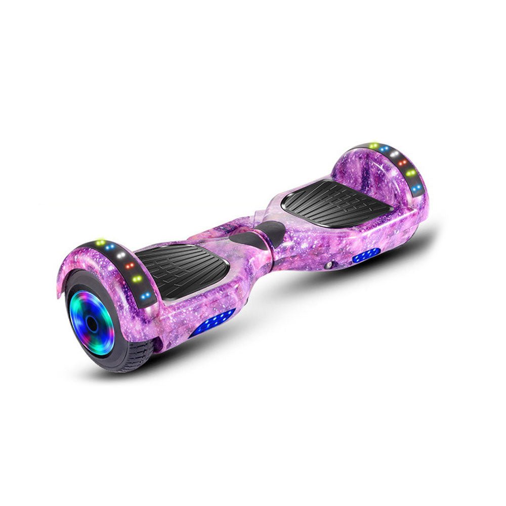 CRONY speed car D1+BT+Light+Cartoon 6.5 inch 2 wheel smart balance hover board BLE connected 250W 12KM/H LED lights self balancing electric scooter