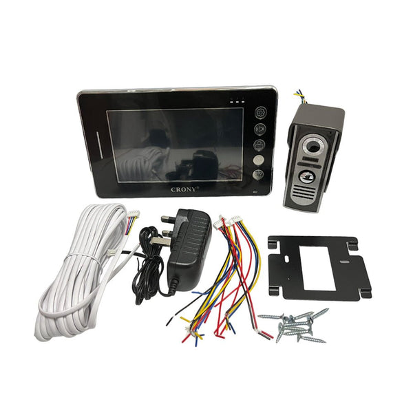 CRONY T-7001CL+ Visual doorbell Visual doorbell Wireless Doorbell HD Digital Camera 7 Inch