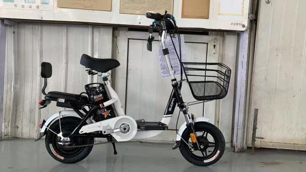 CRONY T8 Electric Delivery express Bicycle electrical scooter 12 inch 48v 10Ah electric bike - Edragonmall.com