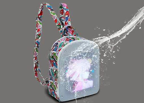 CRONY US-B003 AD LED Advertising display Backpack Connect mobile APP or computer via WIFI to change picture video - Edragonmall.com