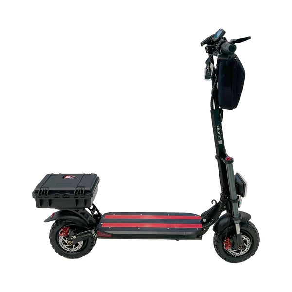 CRONY V18 Dual drive 2400W 48V 18A+BT E-Scooter Max Speed 60km/h With bluetooth audio with speakers Electric scooter - Edragonmall.com