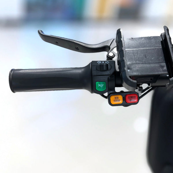 CRONY V18 Dual drive 2400W 48V 18A+BT E-Scooter Max Speed 60km/h With bluetooth audio with speakers Electric scooter - Edragonmall.com