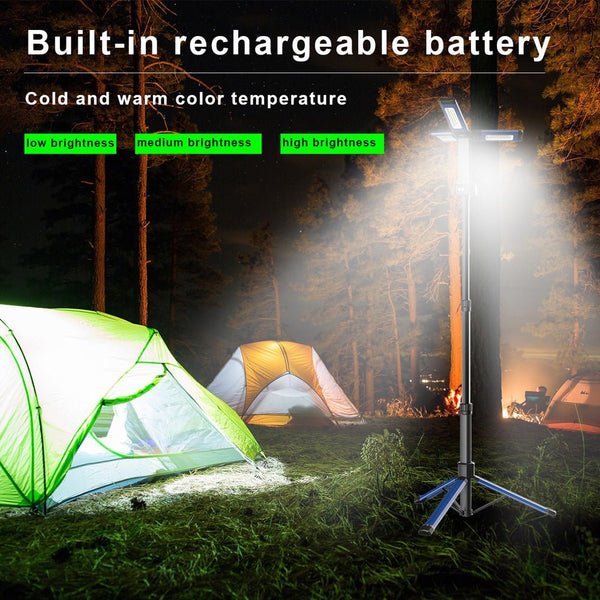 CRONY VIP-12 Outdoor multi-function lamp portable camping hiking flexible 2000lm mini size multifunctional outdoor work light - Edragonmall.com